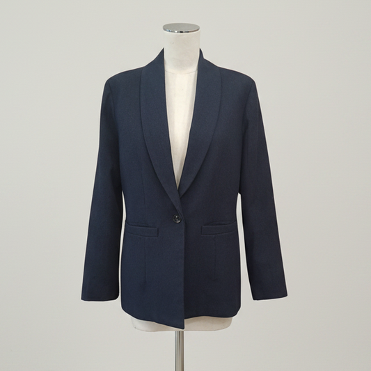 Twenty Seven Names - Navy Wool Jacket - Size 12