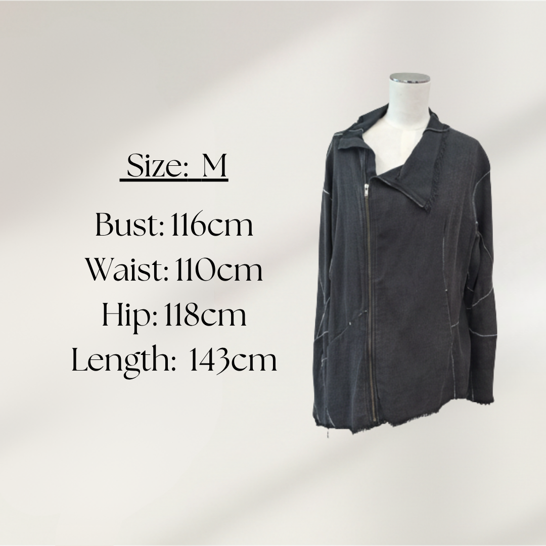 Two by Two - Linen Jacket - Size M - Size Chart