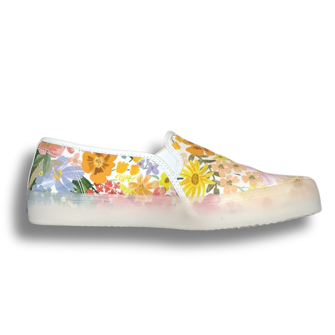 Keds x Rifle Paper Co Floral Double Decker Shoes Size 37.5 August