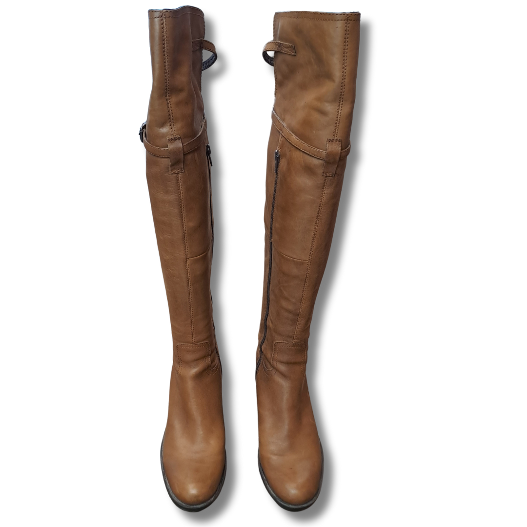 Bruno Premi Over The Knee Leather Riding Boots Size 38 August