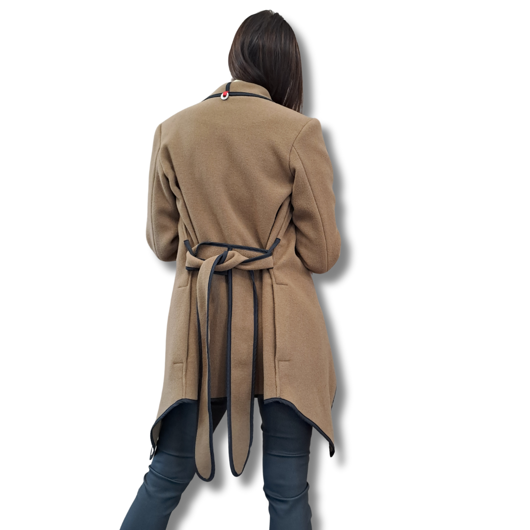 Lushington Wool Coat - Back