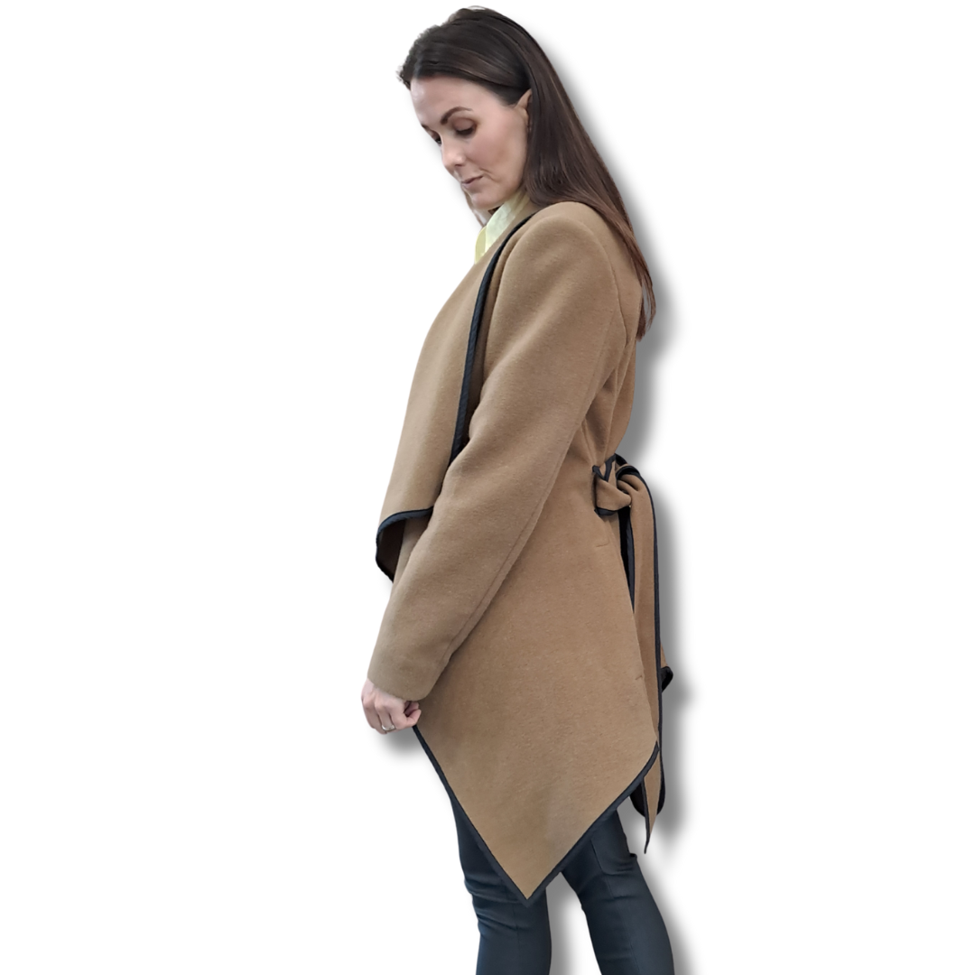 Lushington Wool Coat - Side View