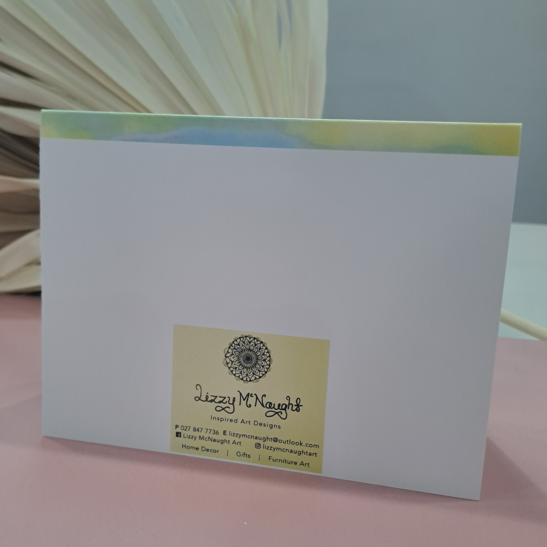 Kiwi Greeting Card - Back