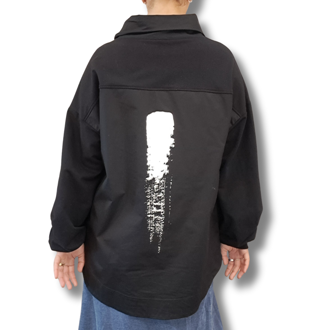 X. Lab - Brush Stroke Jacket - Size 16