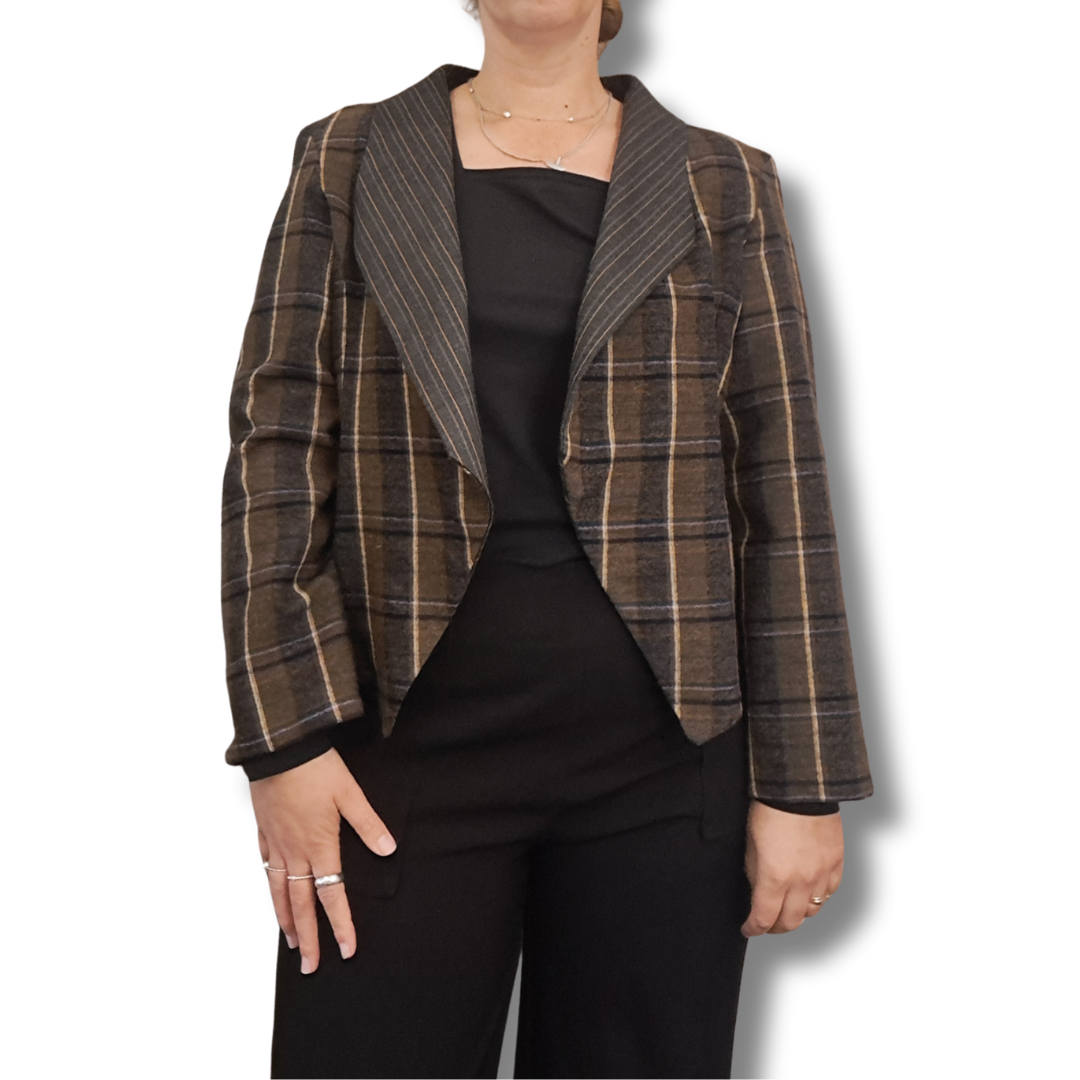 Juli Hunter - Upcycled Wool Jacket - Size M