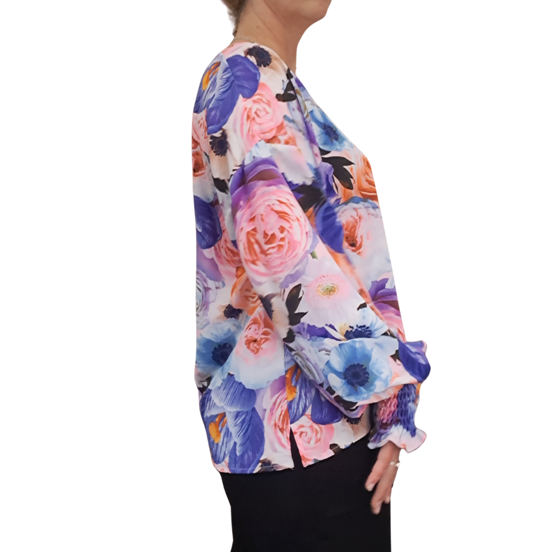 Augustine - Floral Top - Size L