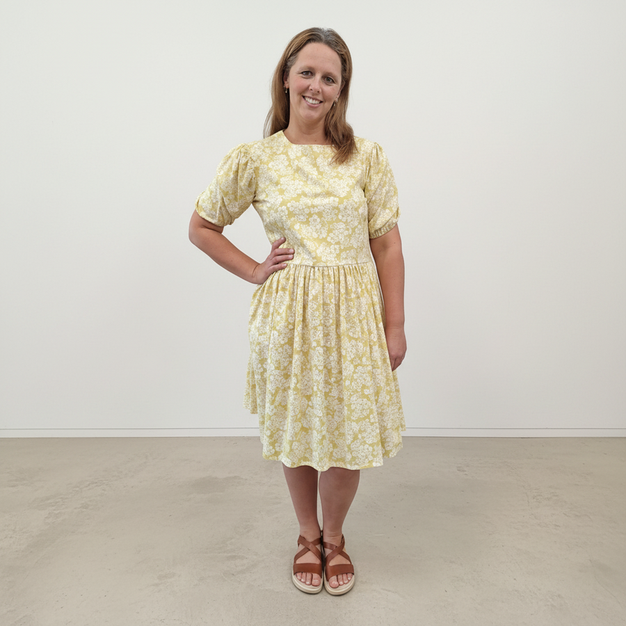 Moehau - Floral Cotton Dress - Size 14