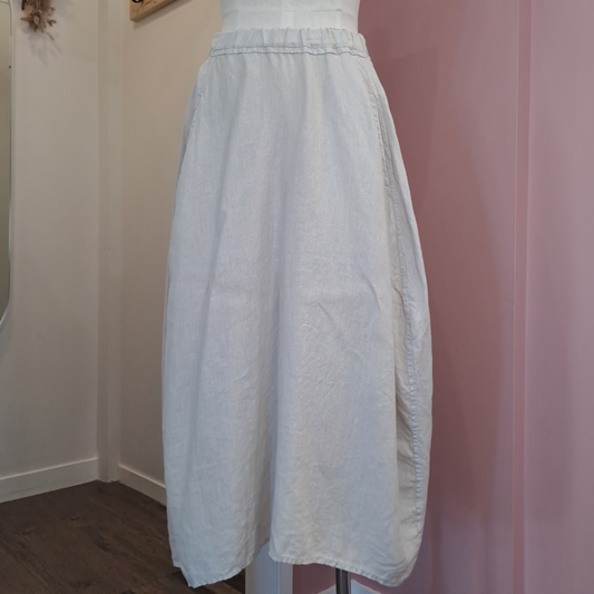 Velvet by Graham & Spencer - Fae Linen A-Line Skirt - Size XS 