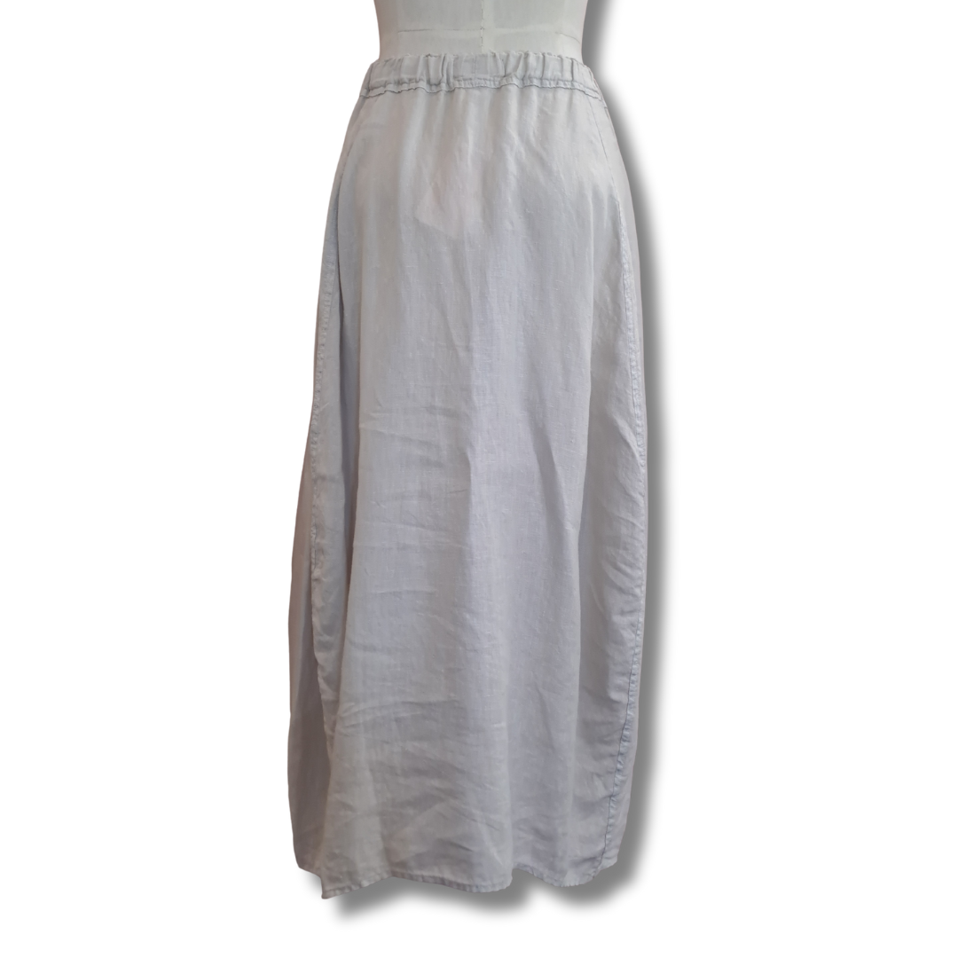 Velvet by Graham & Spencer - Fae Linen A-Line Skirt - Size XS  - Back