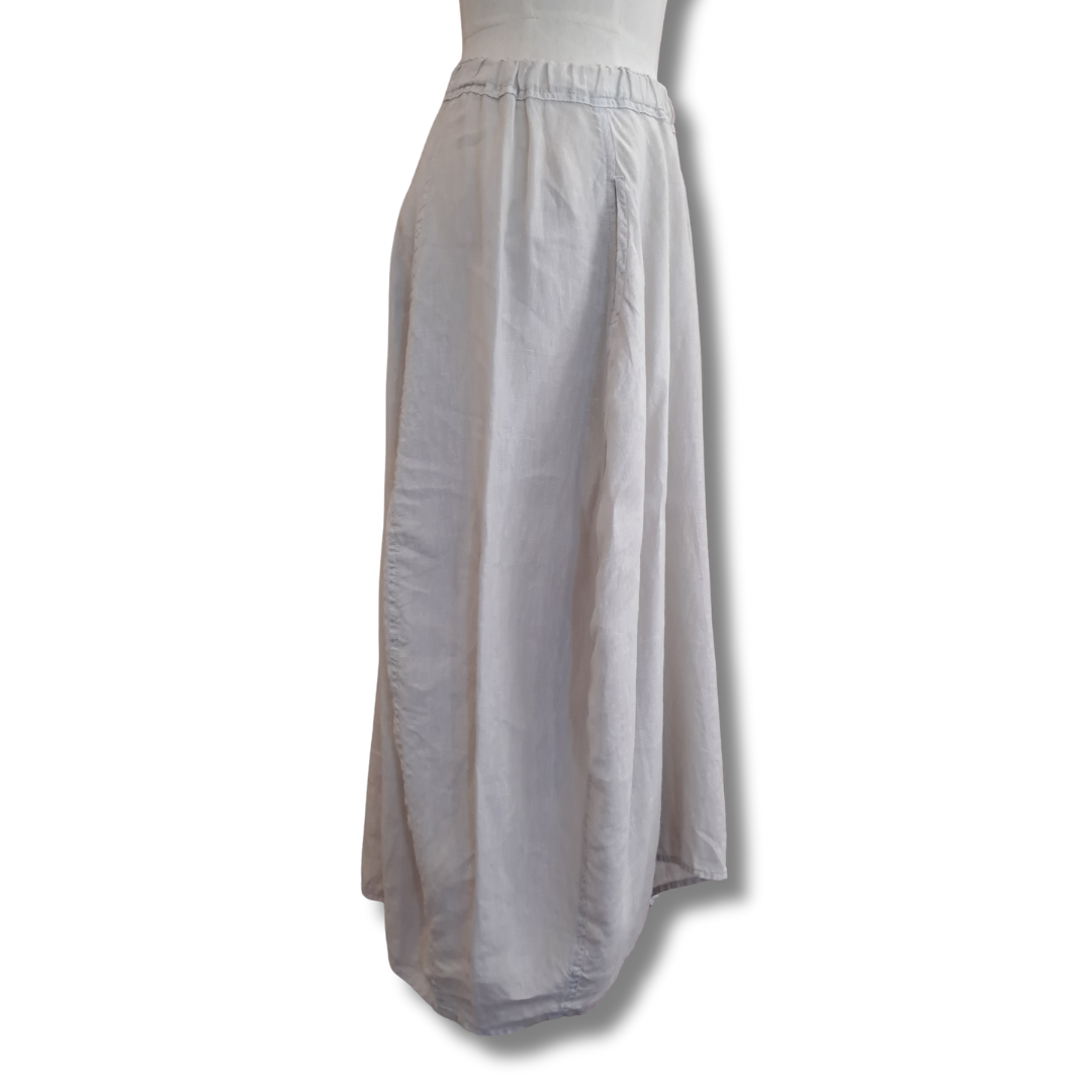 Velvet by Graham & Spencer - Fae Linen A-Line Skirt - Size XS  - Side