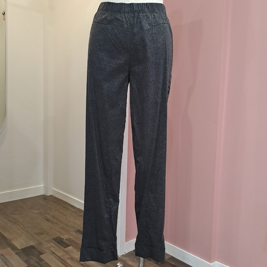 Verge - Acrobat Embossed Dot Scene Pant - Size 10