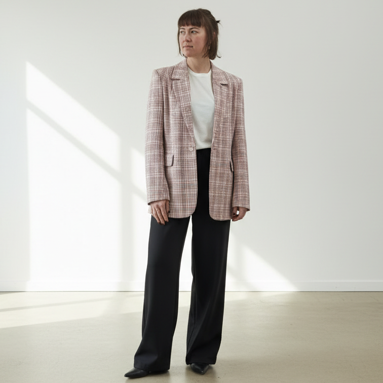 We Are The Others - Jules Longline Blazer - Size 3 (10) - Front