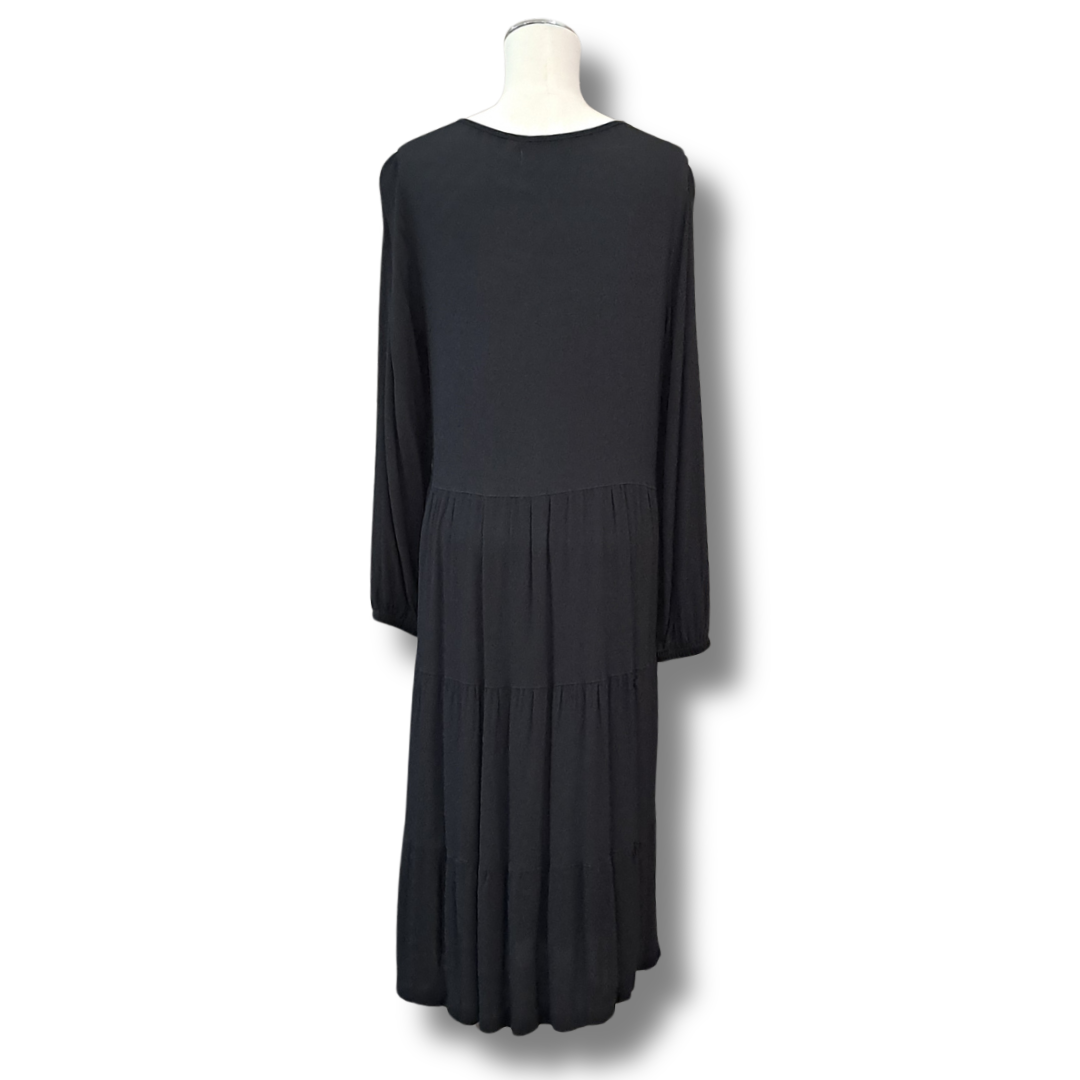 Whitemouse - Tiered Maxi Dress - Back View