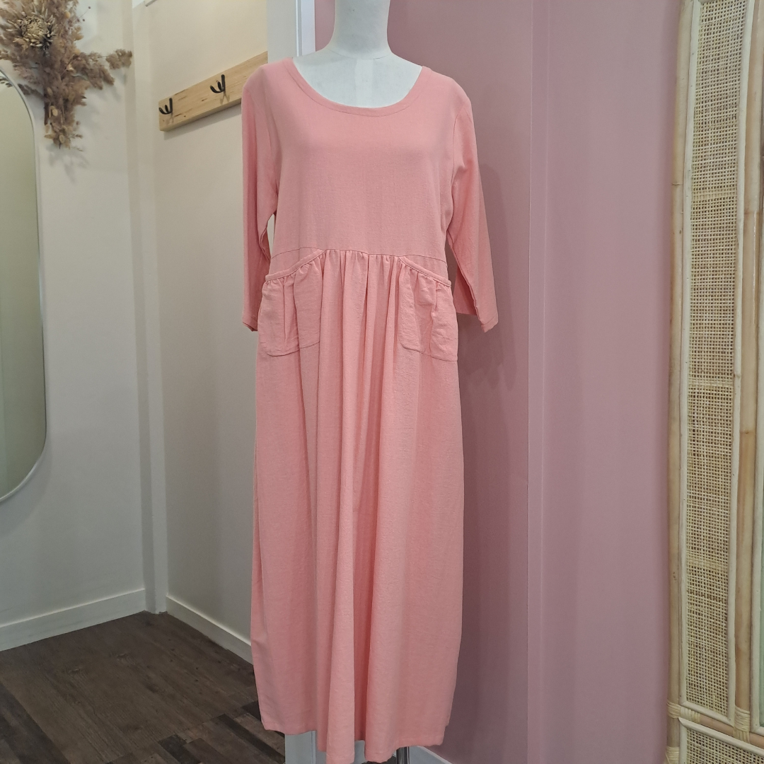 Wicker & Co - Terracotta Pocket Dress