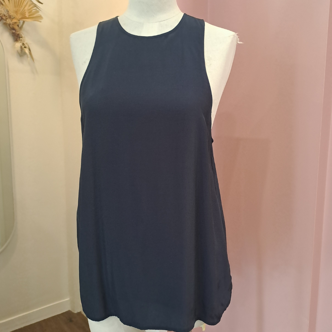 Witchery - Blue Night VSC Racer Tank - Size 8 - BNWT
