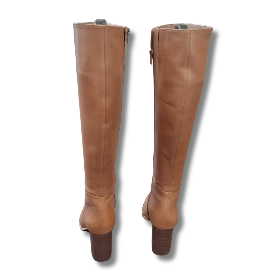 Wittner - Hensley Cognac Tall Boots - Back View