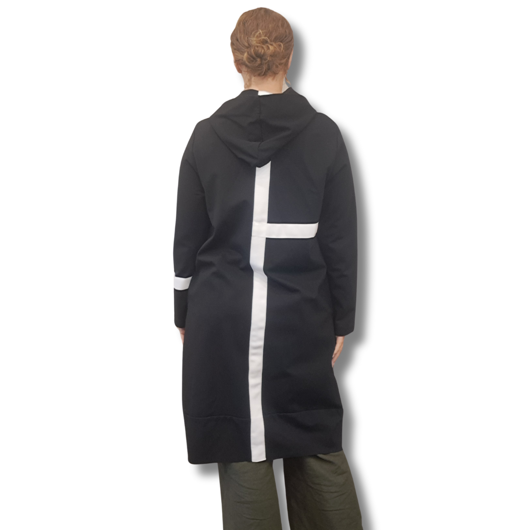 X. Lab - Eau De Vie Coat - Back View