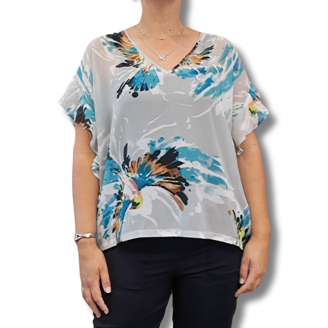 X Lab - Ponytail Top - Front View