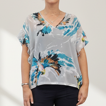 X Lab - Ponytail Top - Front View