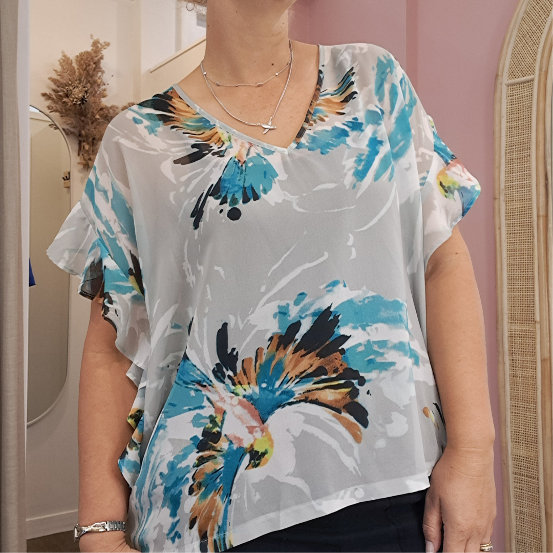 X Lab - Ponytail Top - Size 14
