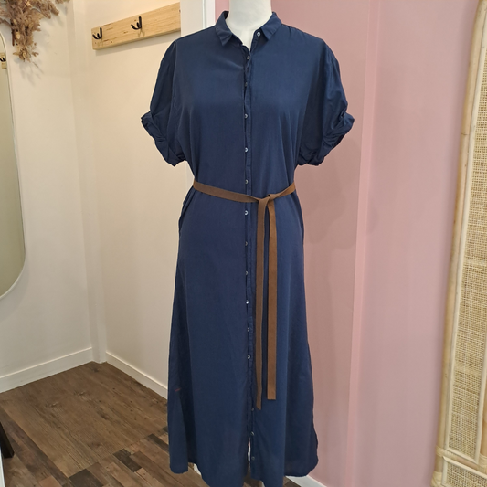 Xirena - Linnet Navy Dress - Size XS