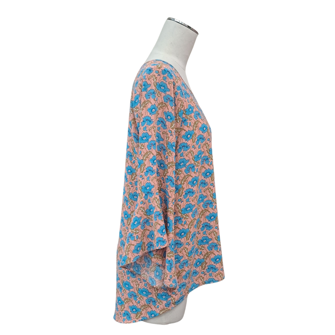 Zafina - Floral Top - Size 10 - Side