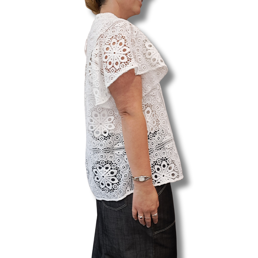 Zoe Kratzmann - Decorum Top  - Side